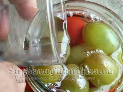 Рецепты помидоров с виноградом на зиму, секреты
